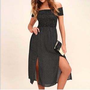 Lulu's NWT Off the shoulder dress